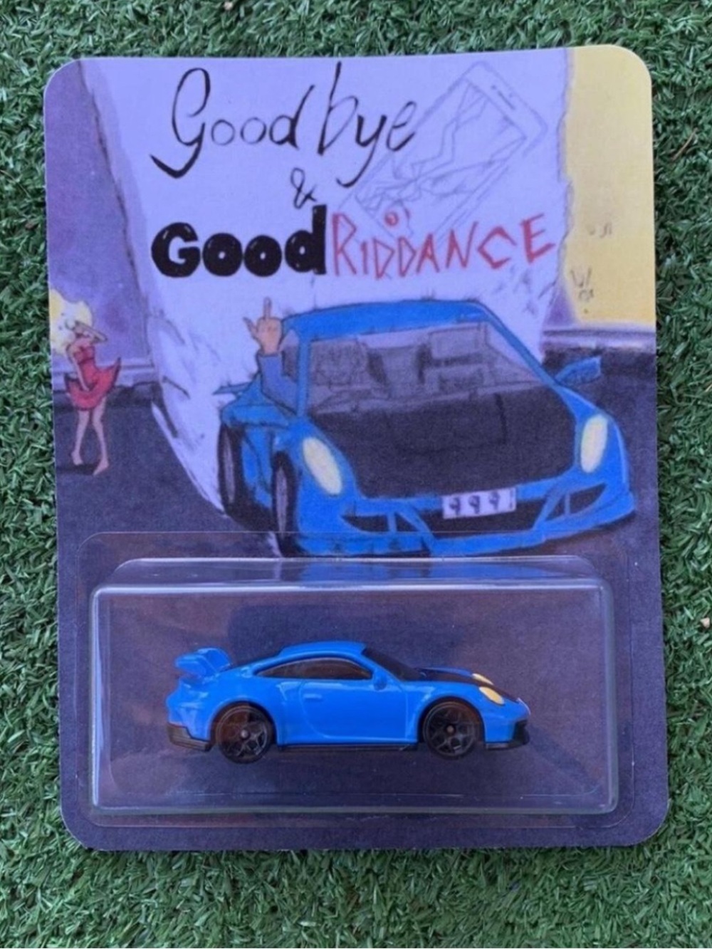 Juice Wrld Goodbye and Goodriddance Hotwheel Custom Handmade